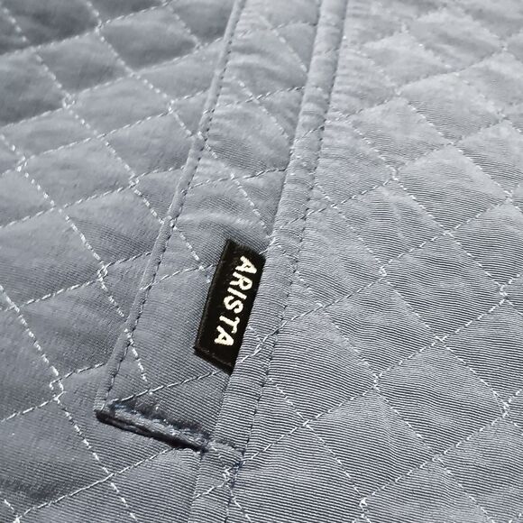 Arista Quilted Zip Up Vest-Medium-Equestrian-Pockets-Two Way Zip-Embroidered - Picture 4 of 9